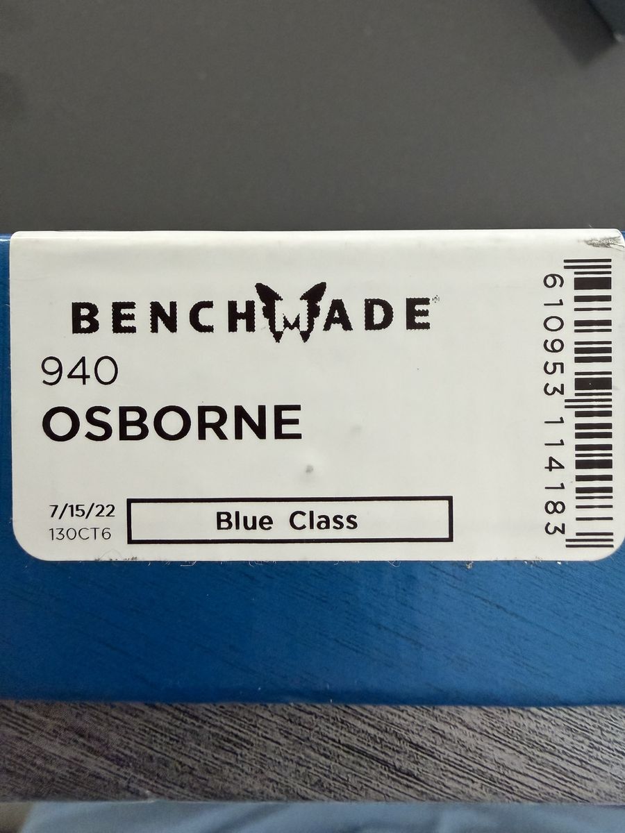 Benchmade Osborne 940 Pocket Knifr
