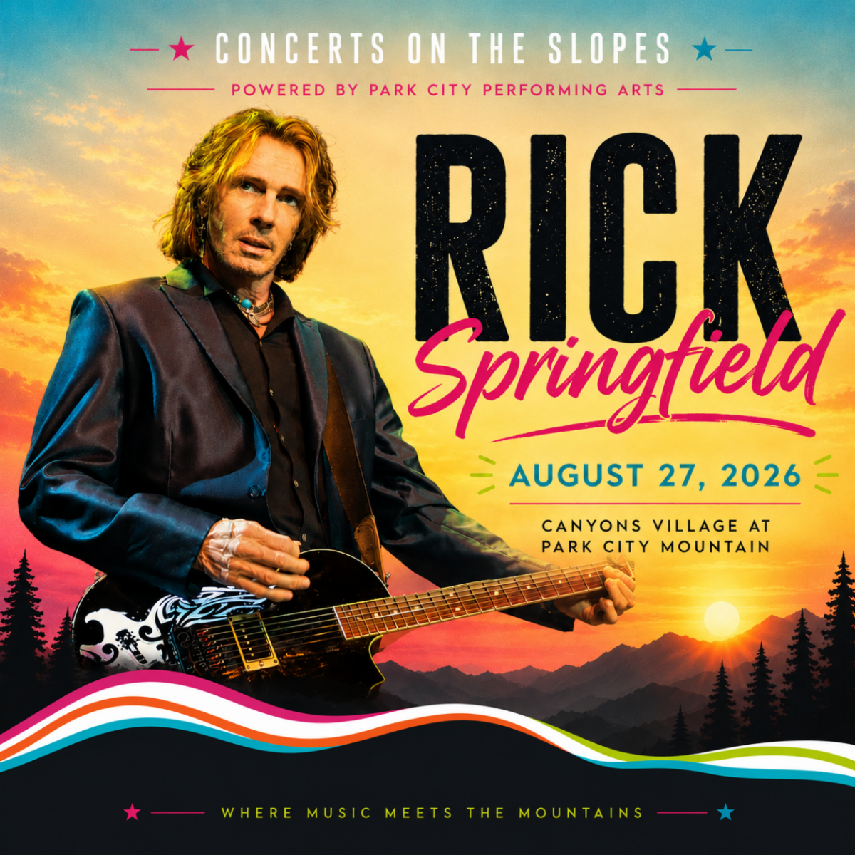 Rick Springfield Concert in the Canyons. 2 tickets.