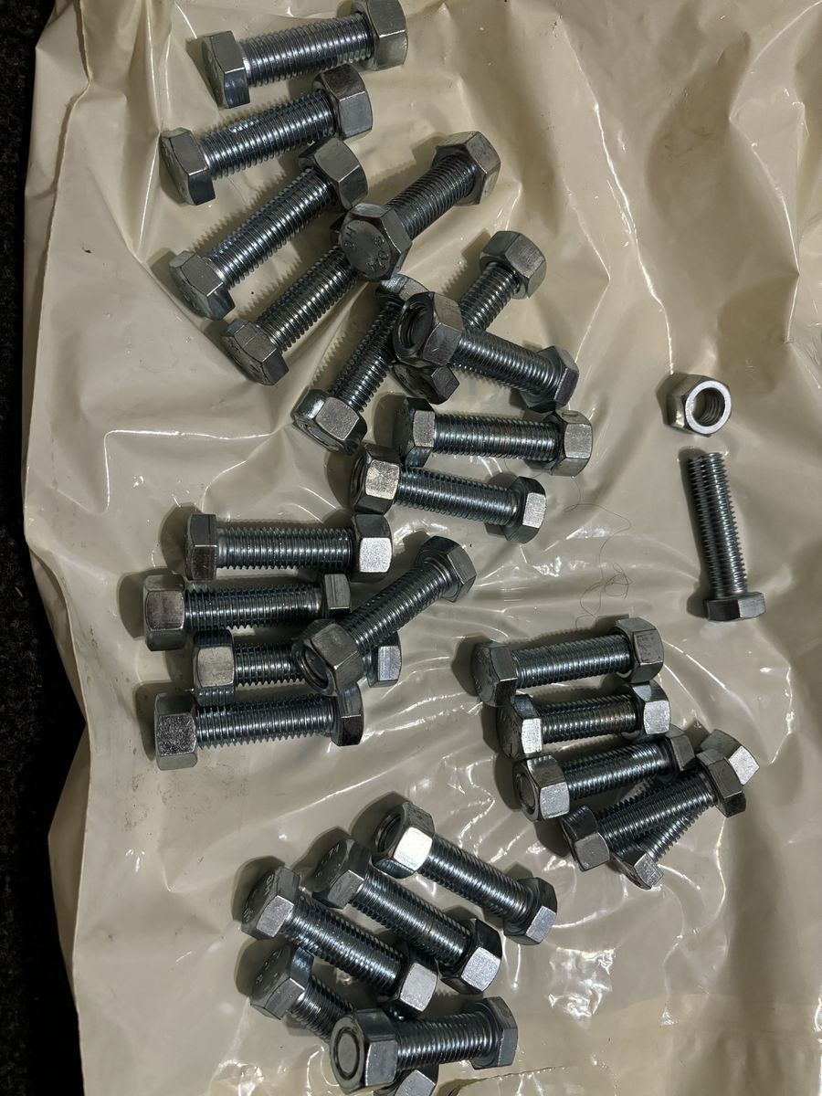 # Bolts 2-7/8 inch, 4 inch, 10 inch, 15 inch