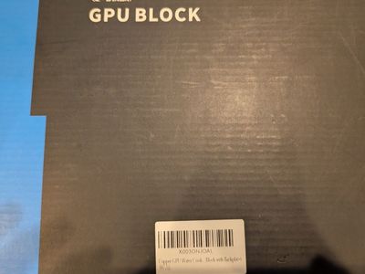 4090 waterblock ($ negotiable)