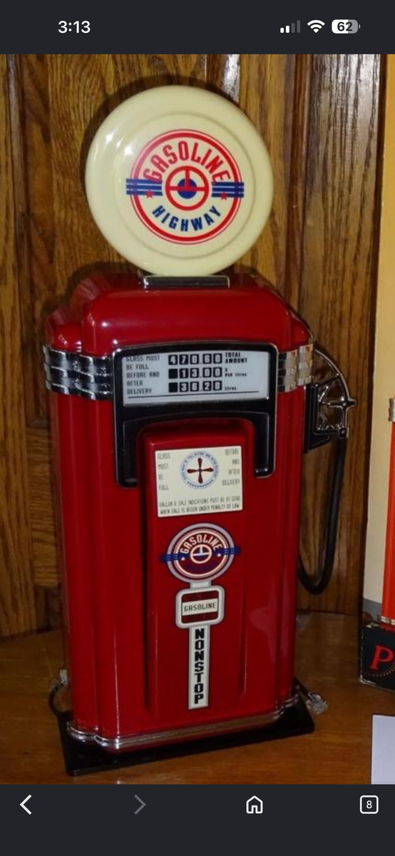 New in box vintage gasoline pump telephone