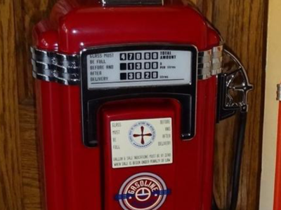 New in box vintage gasoline pump telephone