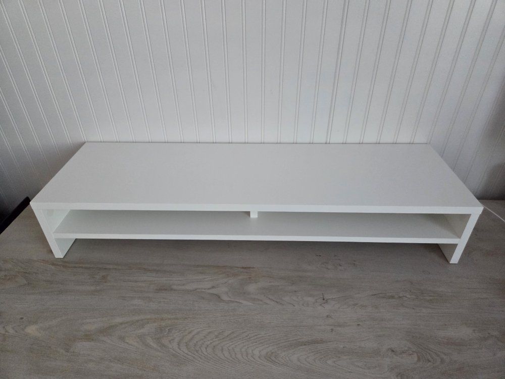 Monitor Stand with Storage Shelf