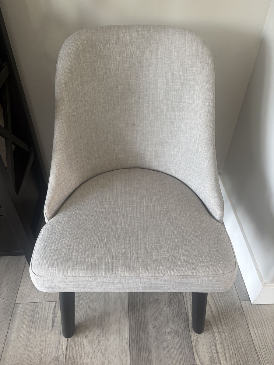 Intercon Foundry Gray/Pewter Side Chair