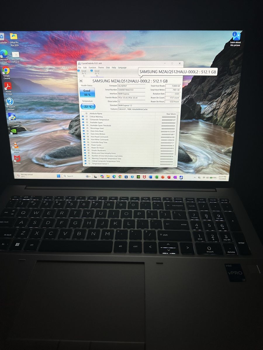 HP Gaming Laptop i7 Core 13th Gen 16 GB RAM 1 TB SSD NVIDIA RTX A1000