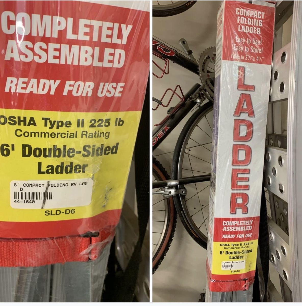 Folding ladder