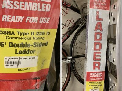 Folding ladder