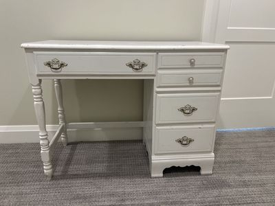 White desk