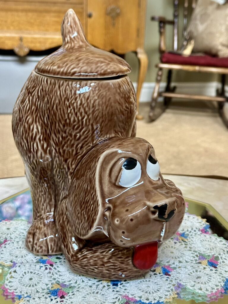 Darling Vintage McCoy Puppy Cookie Jar