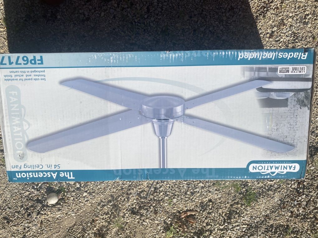 New 54 Ceiling Fan