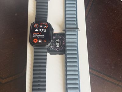 Black Apple Ultra 3 Watch