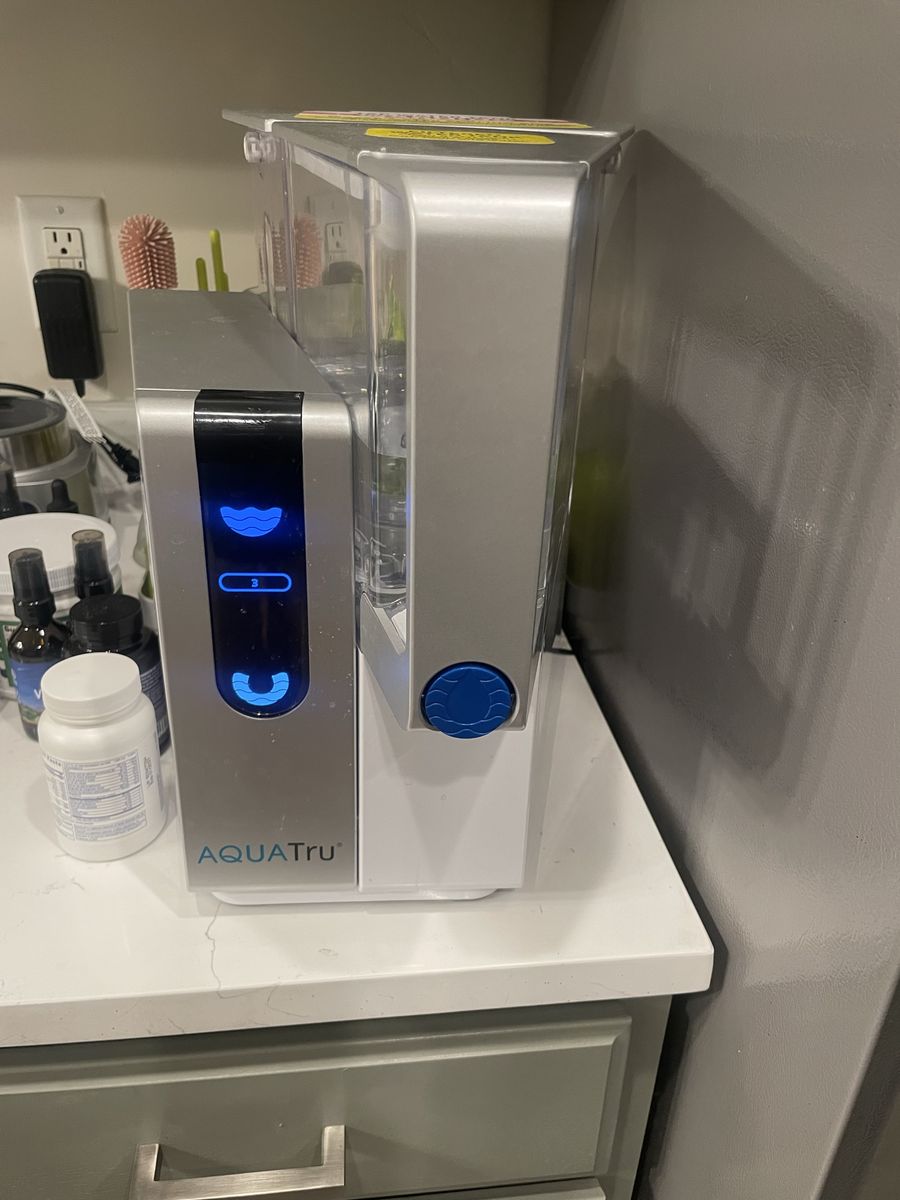 AQUA Tru Countertop Reverse Osmosis Water Purifier Water Filter System