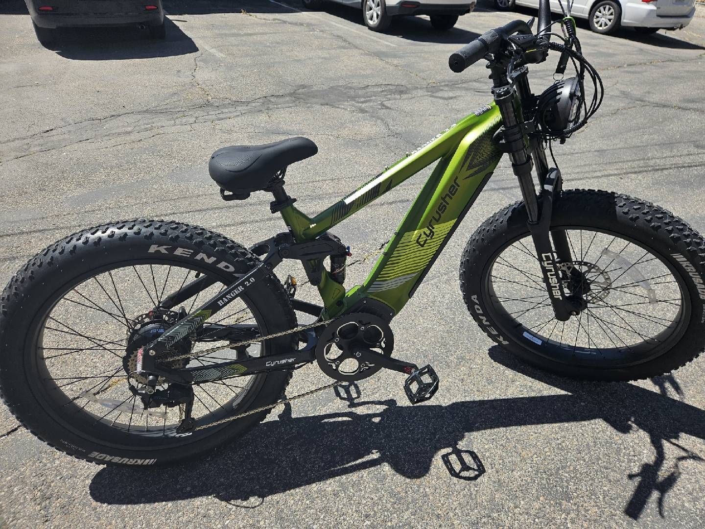 Cyrusher "Ranger 2.0" E-Bike, Green