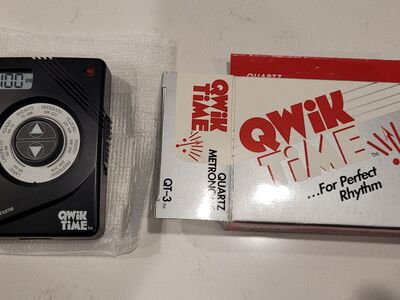 Quartz Metronome Quick Time for perfect rhythm