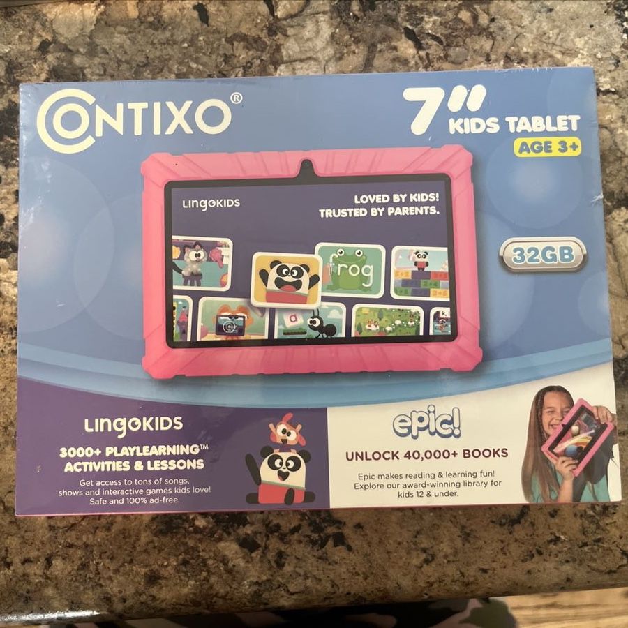NEW Contixo V8-2 16GB Wi-Fi 7 inch Kids Tablet Pin