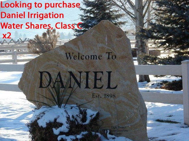 Daniel Water Shares