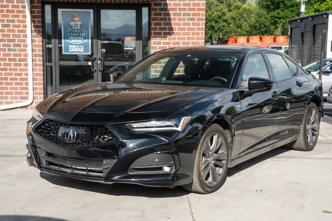 2023 Acura TLX SH-AWD w/A-SPEC — rebuilt & branded title, 12% below market