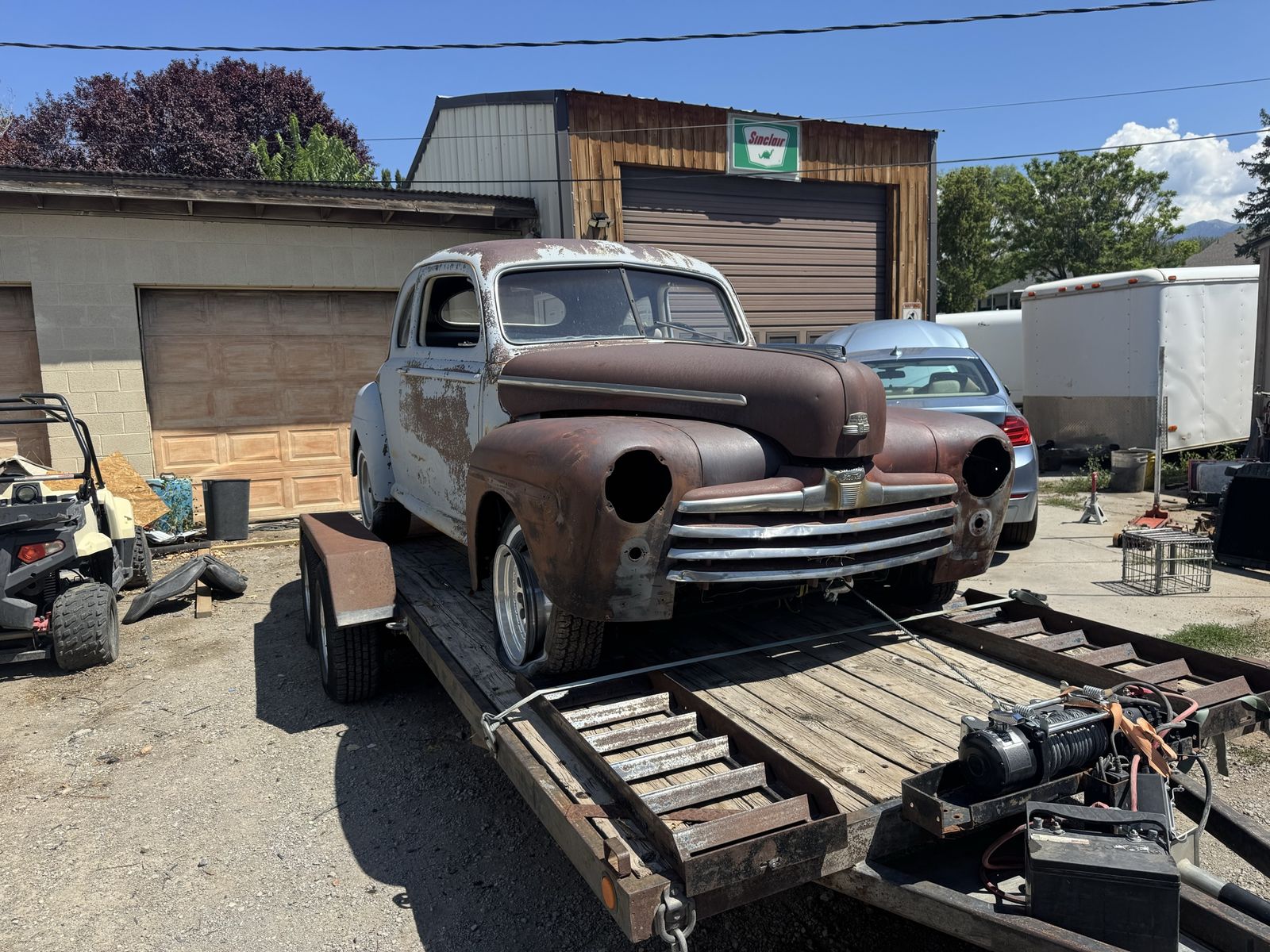 1948 ford coupe super deluxe