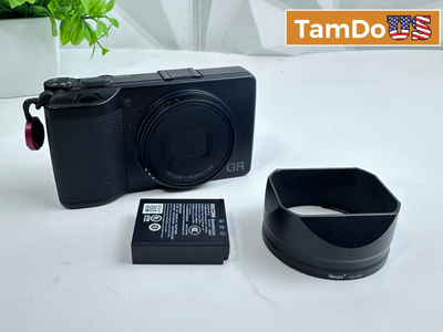 Ricoh GR IV 25.7MP Digital Compact Camera 28mm f/2.8 Lens