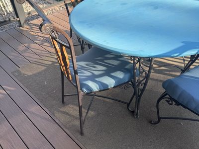 Table and chairs