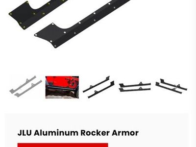 2018-2026 JLU Wrangler Artec Rocker Armor