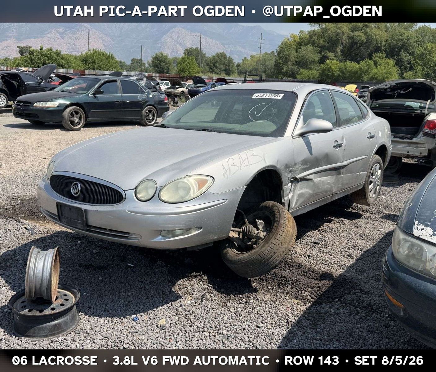 Just In! 2006 Buick LaCrosse Parts - UTPAP Ogden