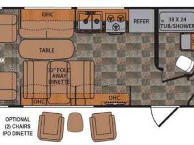 2016 Dutchmen RV Rubicon 2800 Front Bedroom