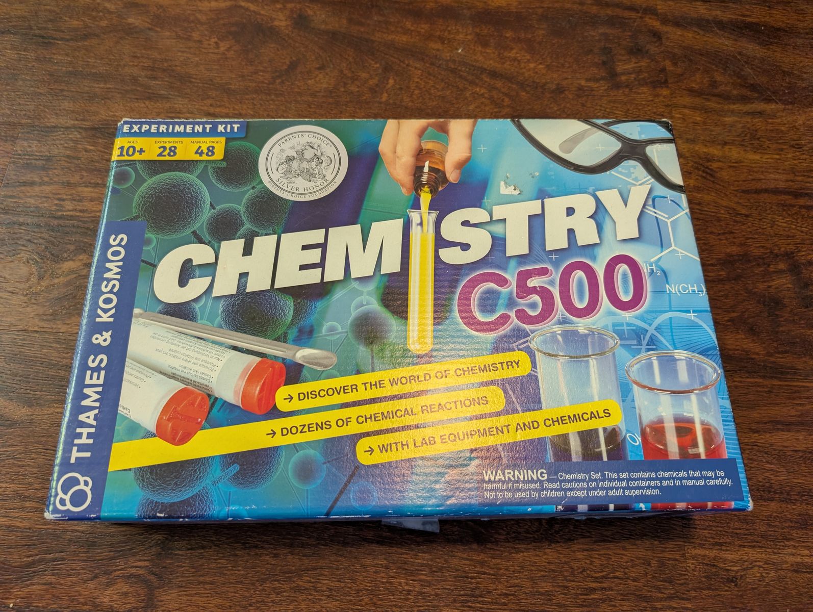 Chemistry C500 Kit, Thames & Cosmos, Ages 10+