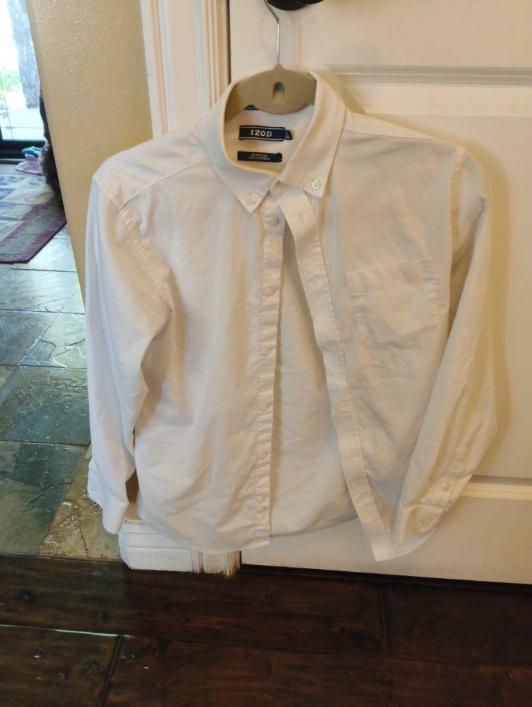 Boys size 14 -16 white shirt