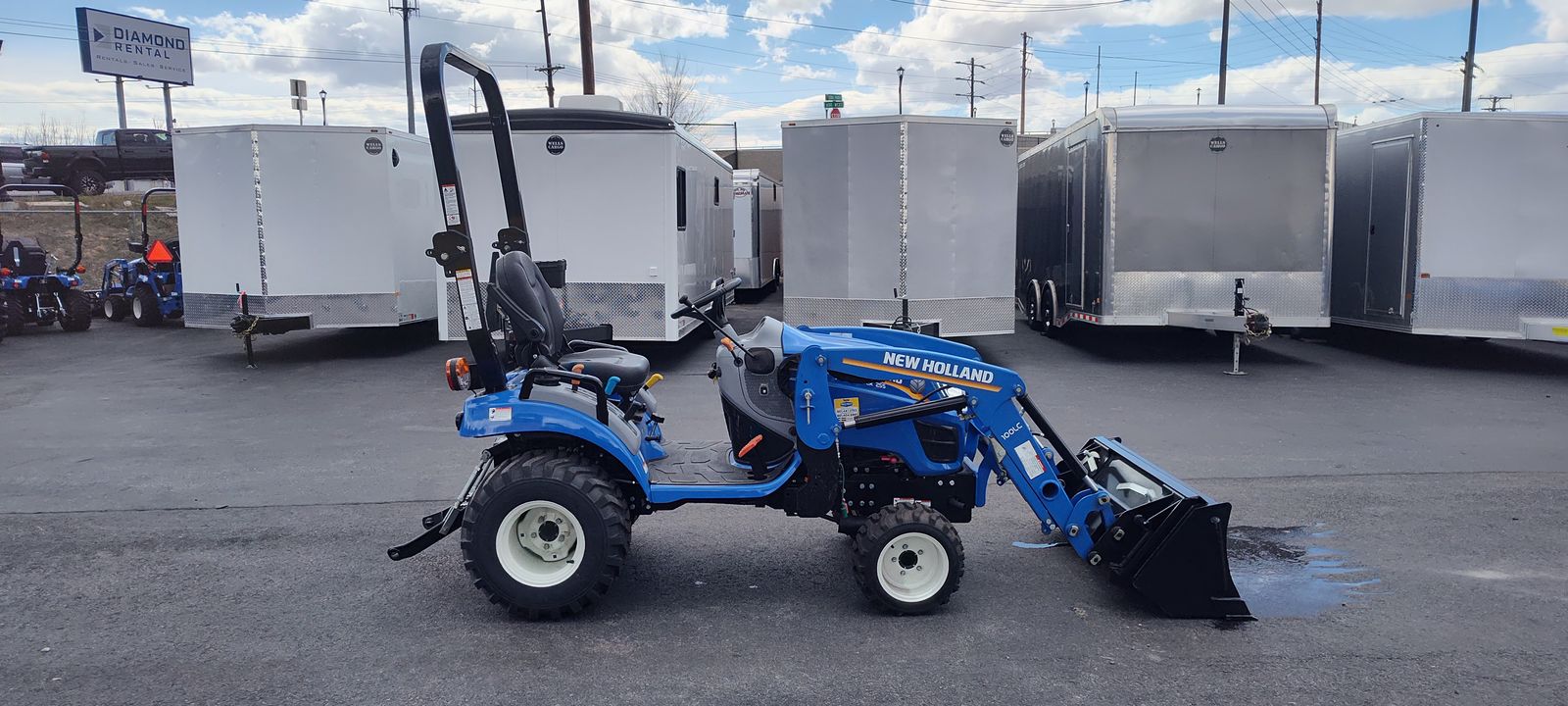 New Holland Workmaster 25S Tractor with Loader