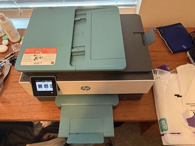 HP OfficeJet Pro 8020 Wireless All-In-One Printer + Paper – $50