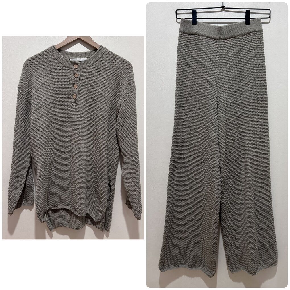 Park Adelyn Knit Sweater Set - Pants & Top Small