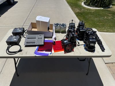 Elation Stage Lighting Set