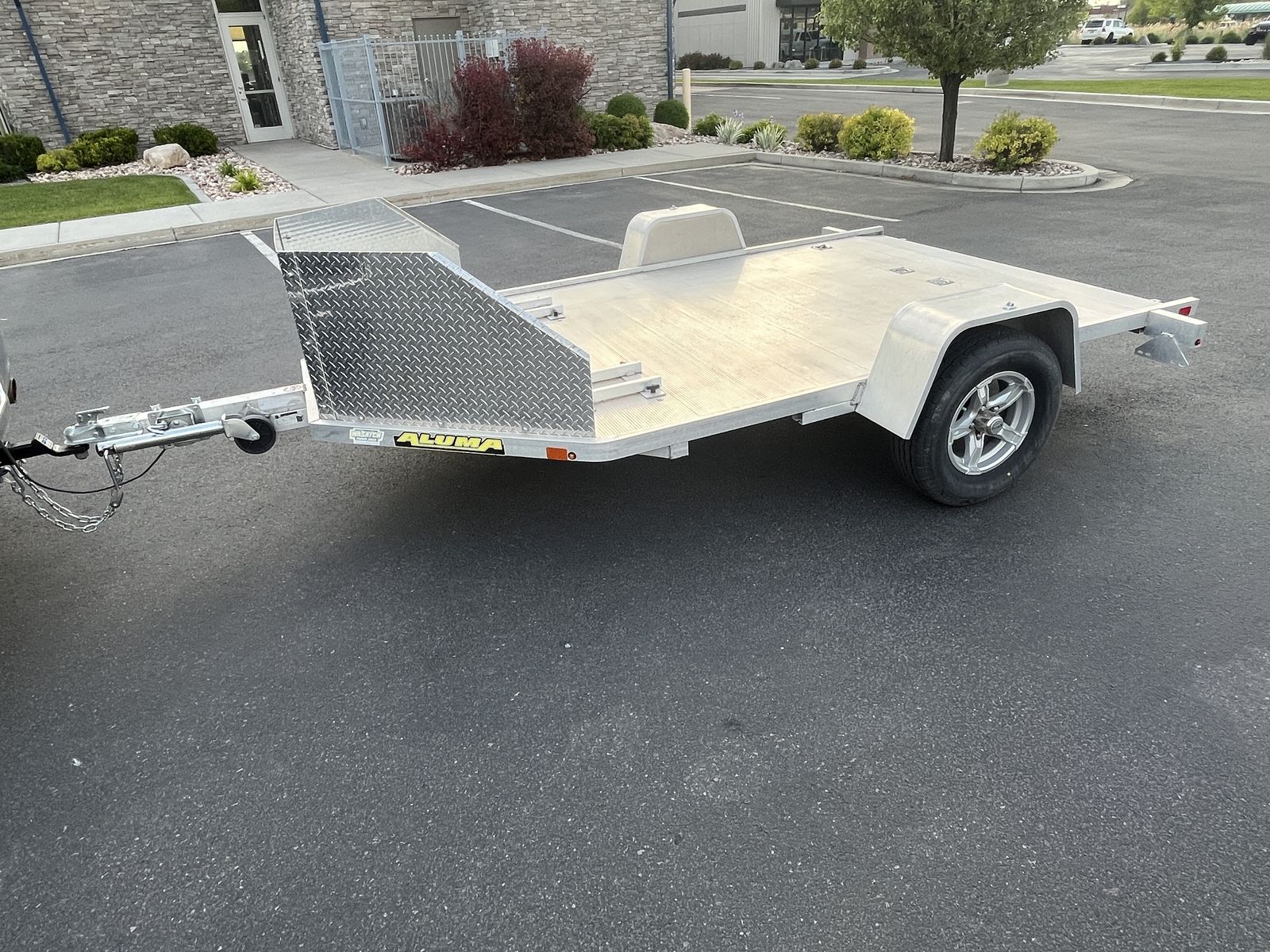 Aluma MC210 Aluminum Motorcycle/ATV trailer
