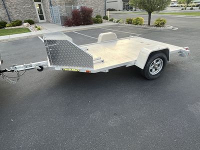 Aluma MC210 Aluminum Motorcycle/ATV trailer