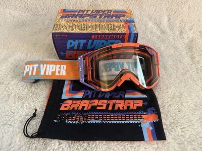 Pit Viper Brapstrap Moto Goggle