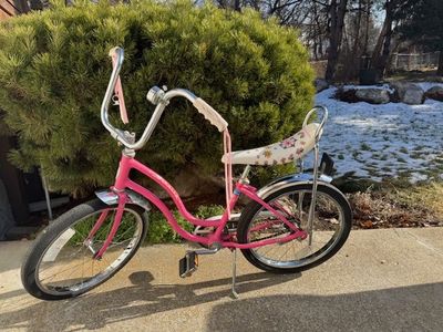 Schwinn Lil Chik Pink Bicycle Original 1980 Bike