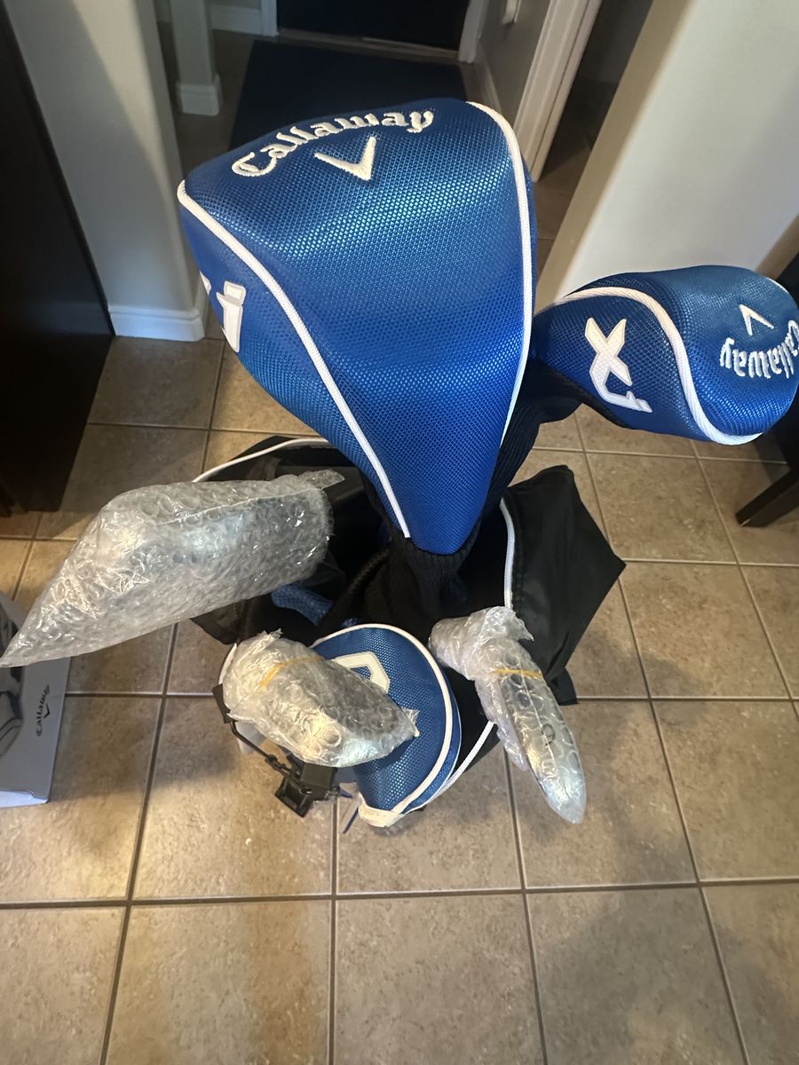 New Callaway Youth Junior Xj-2 Golf Set