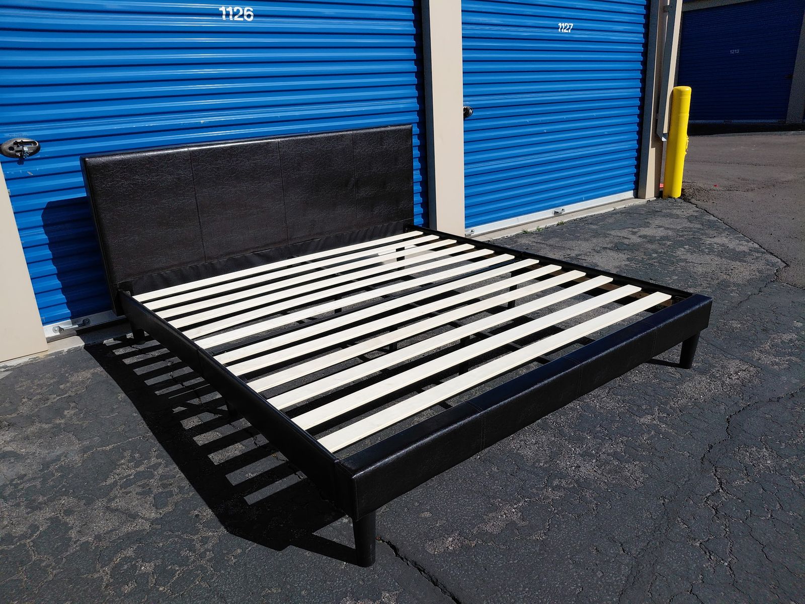 King Faux Platform Bed
