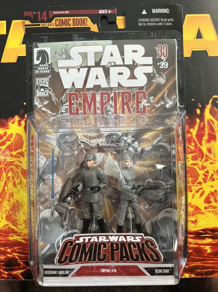 Star Wars Comic Packs Lieutenant Jundland and Shan