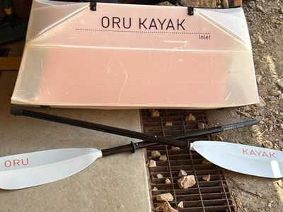 Oru Kayak Inlet Foldable Portable Kayak with Paddle