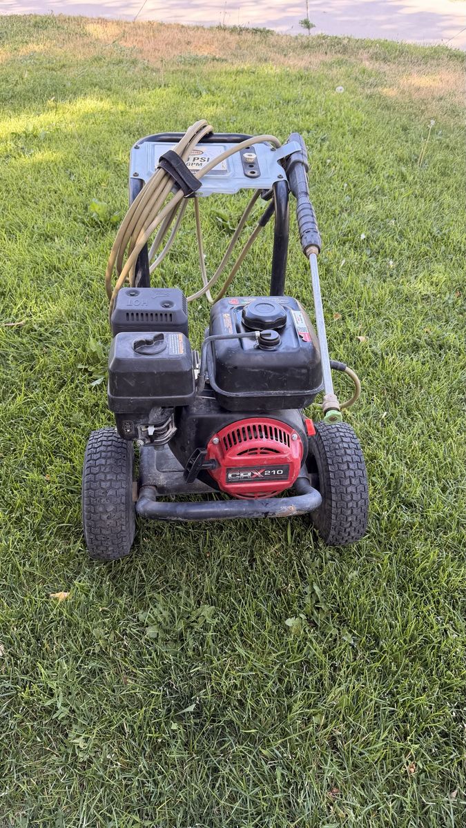 Simpson 3100psi gas pressure washer