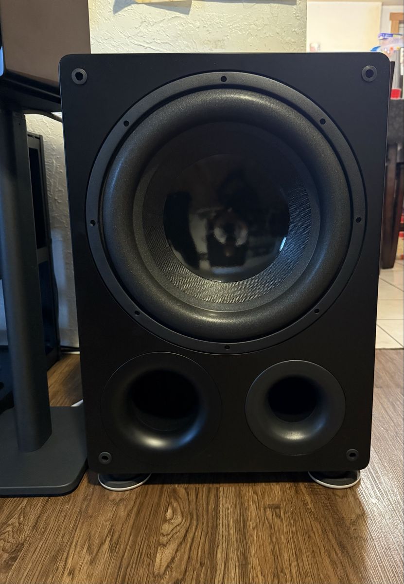 HSU Research Dual VTF-3 MK5 HP Powered Subwoofers 