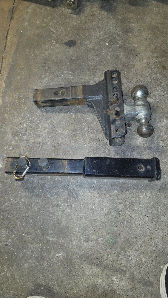 heavy duty hitch and extension