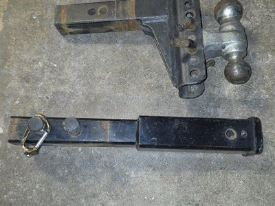 heavy duty hitch and extension