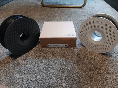 Bambu Filament – ABS‑GF (1) Black & PLA‑CF (2) Grey