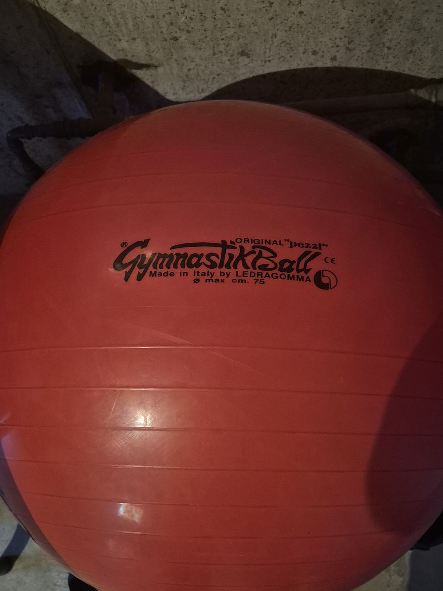 Italian Ledragomma Gymnastik Ball 75cm – Exercise, Therapy & Fitness Ball