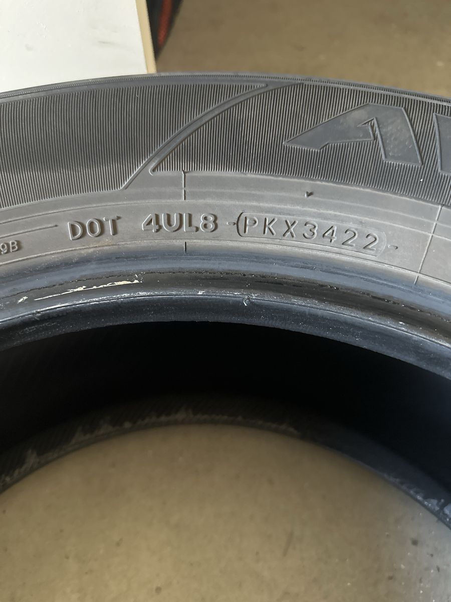 Set of 4 Used Yokohama Tires 235/65R17