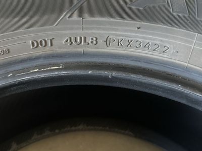 Set of 4 Used Yokohama Tires 235/65R17