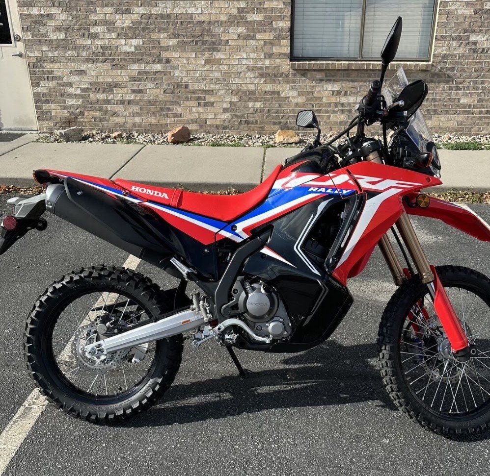 2024 CRF 300L Rally: practically new